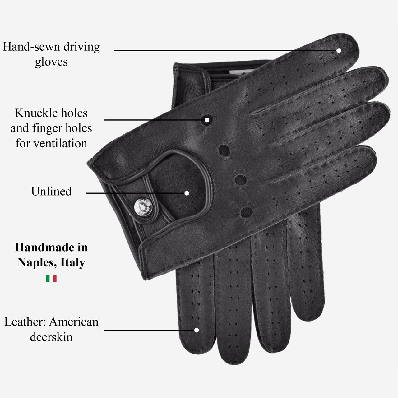 Men Driving Gloves
