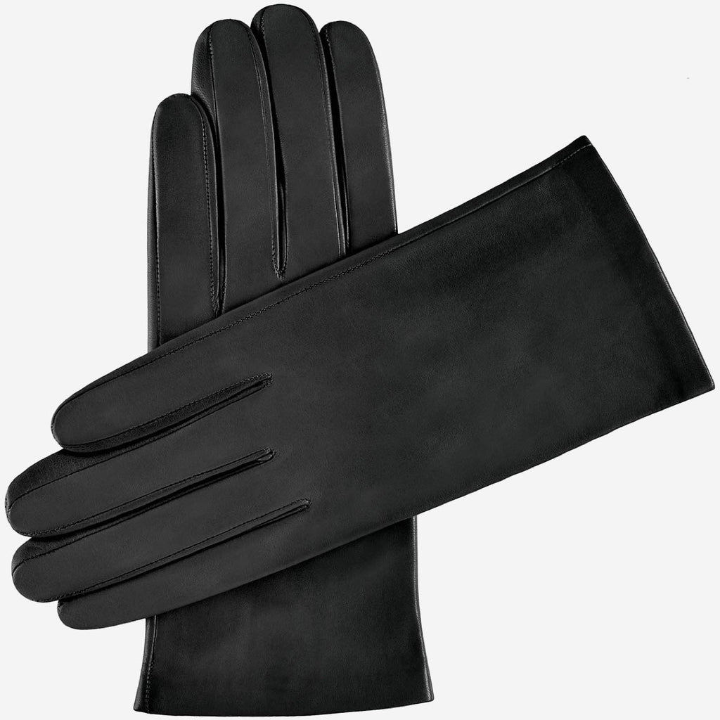 Women Black- 01 Winter Leather Gloves