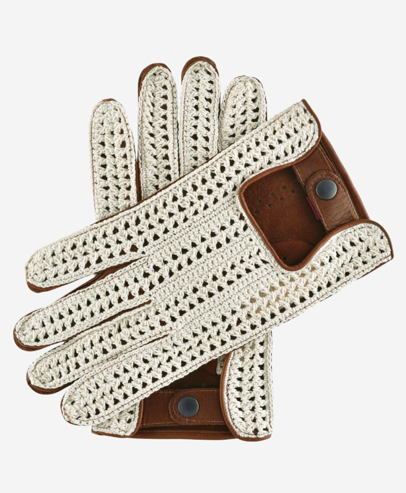 Men Brown Driving Gloves