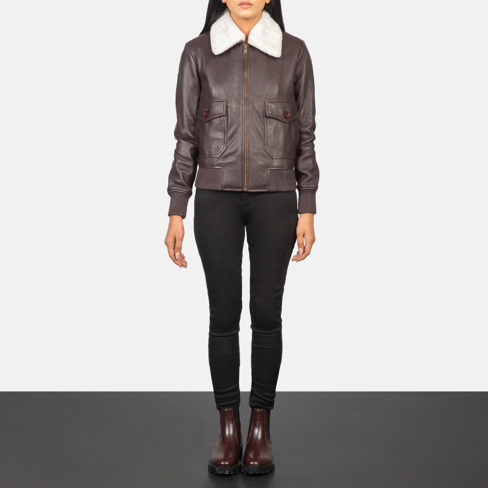 Brown 04 Bomber jacket