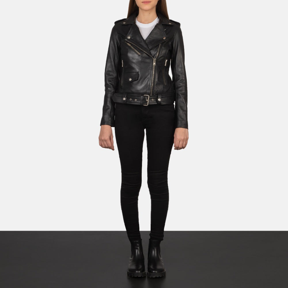 Women Biker Leather Jacket