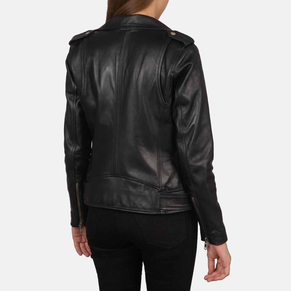 Women Biker Leather Jacket