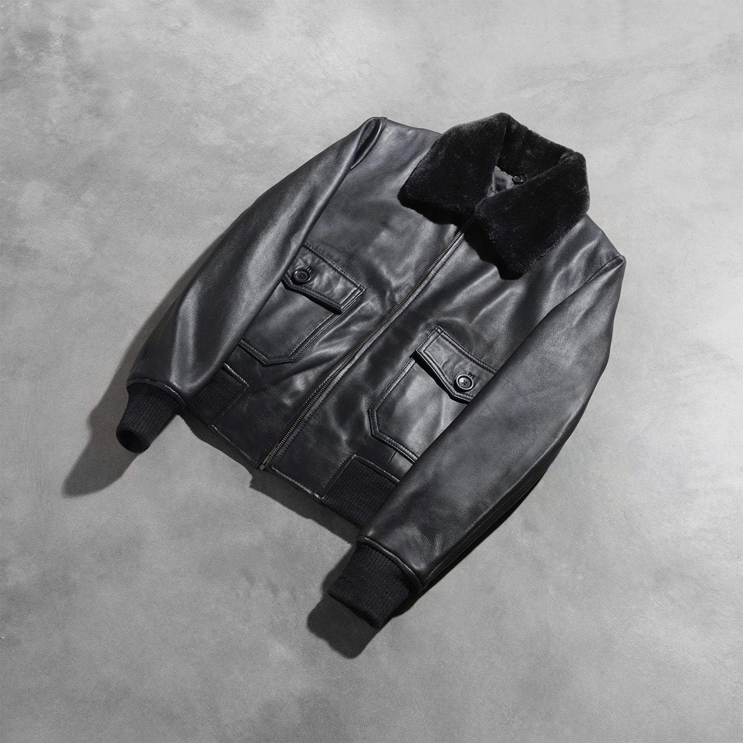 Women Black -04 Bomber  Leather Jacket