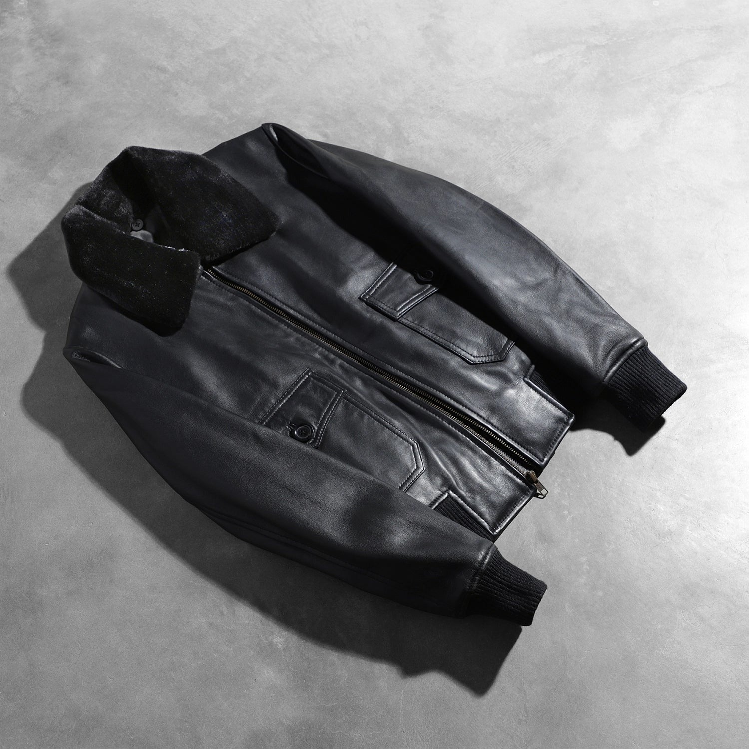 Women Black -04 Bomber  Leather Jacket