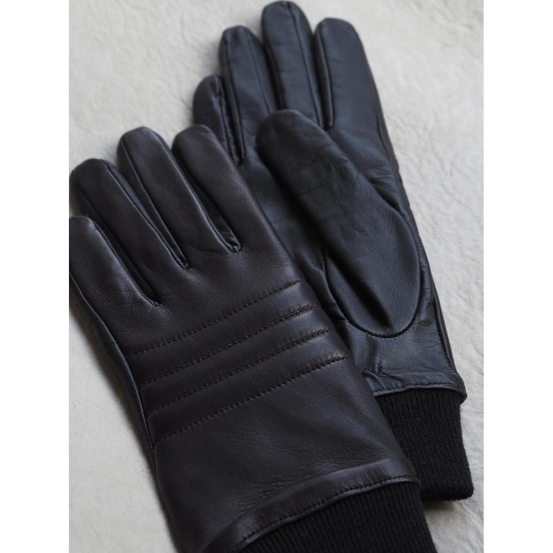 Women Winter Leather Gloves